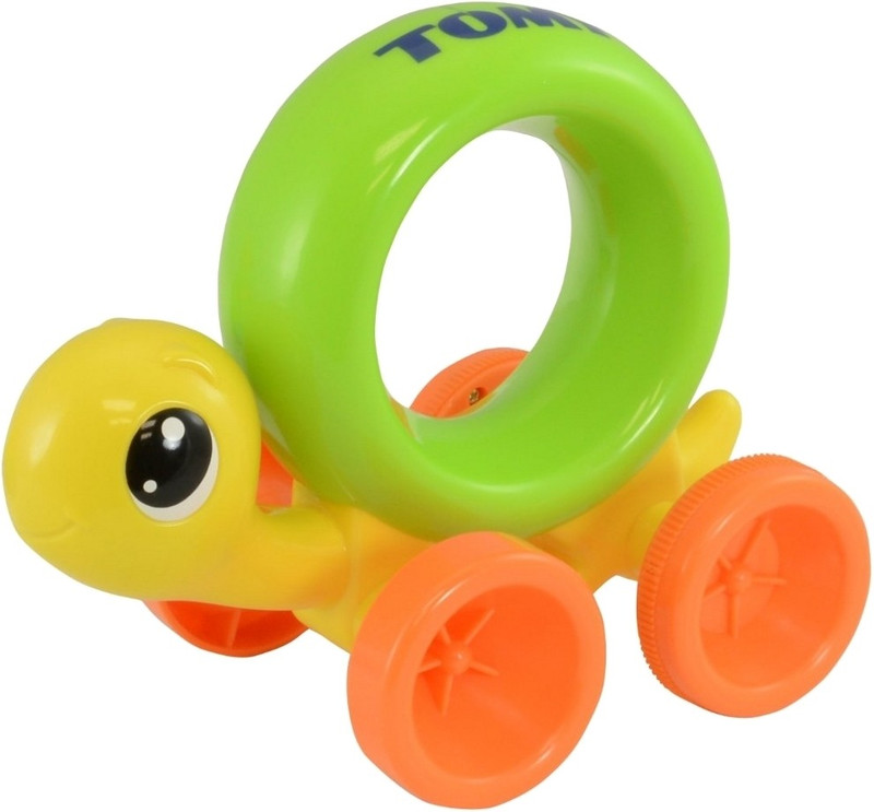 Tomy Push and Chase Turtle(Yellow, Green)