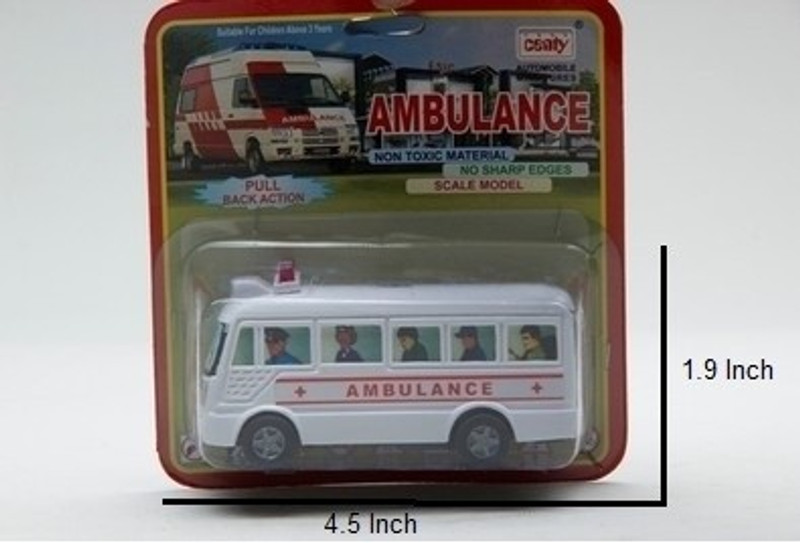 CENTY Mini Ambulance(White)