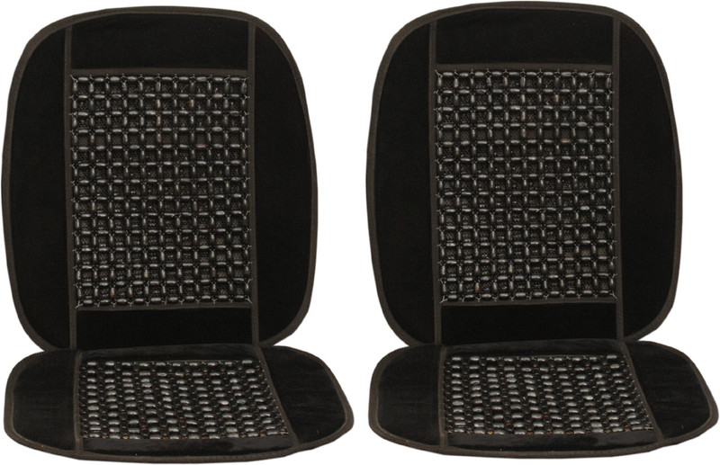 ARN Wooden Bead, Cushion Seating Pad For  Universal For Car(Front Seats Black)