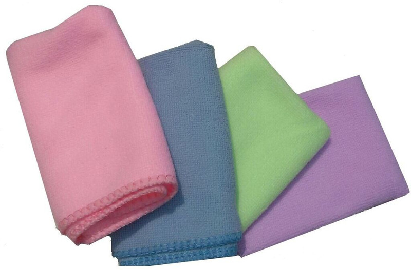Retina Microfiber Vehicle Washing Cloth(Pack Of 4)