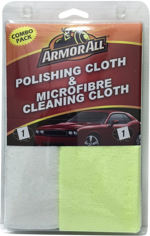 Armor All Microfiber Vehicle Washing Cloth(Pack Of 2)