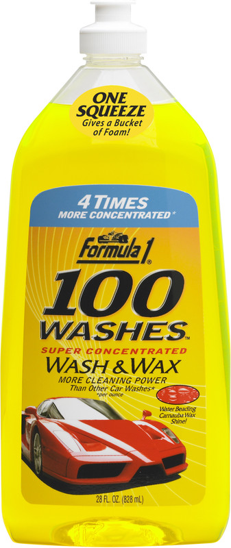Formula 1 Wash & Wax Car Washing Liquid(828 ml)