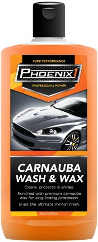Phoenix Carnauba Liquid Car Wax Car Washing Liquid(295 ml)