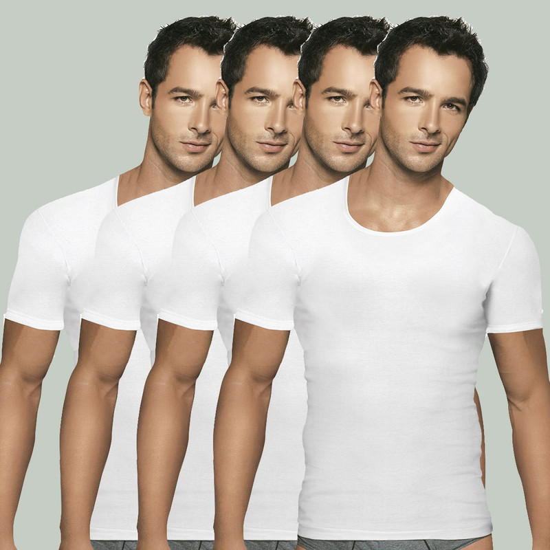 Rupa Men Vest(Pack of 4)