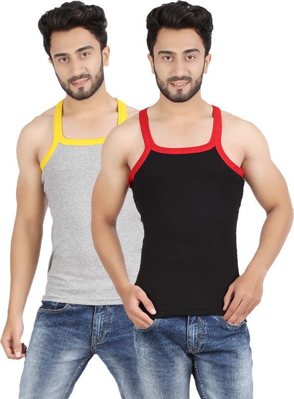 Mr.Fake Men Vest(Pack of 2)