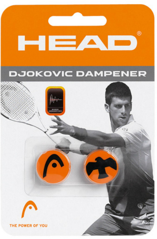 Head Djokovic(Black, Orange, Pack of 2)