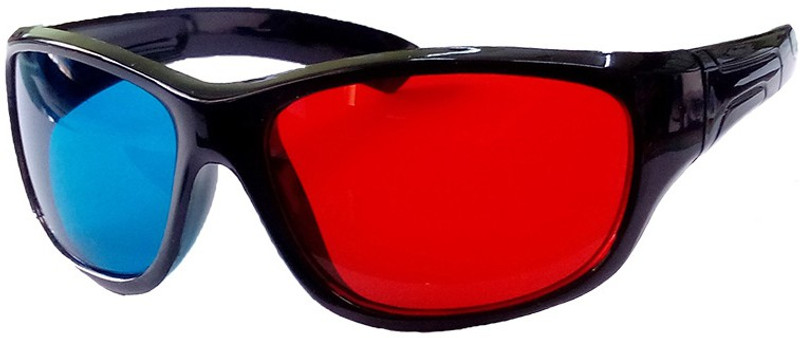 Hrinkar Anaglyph Plastic Updated Version 2015 Video Glasses