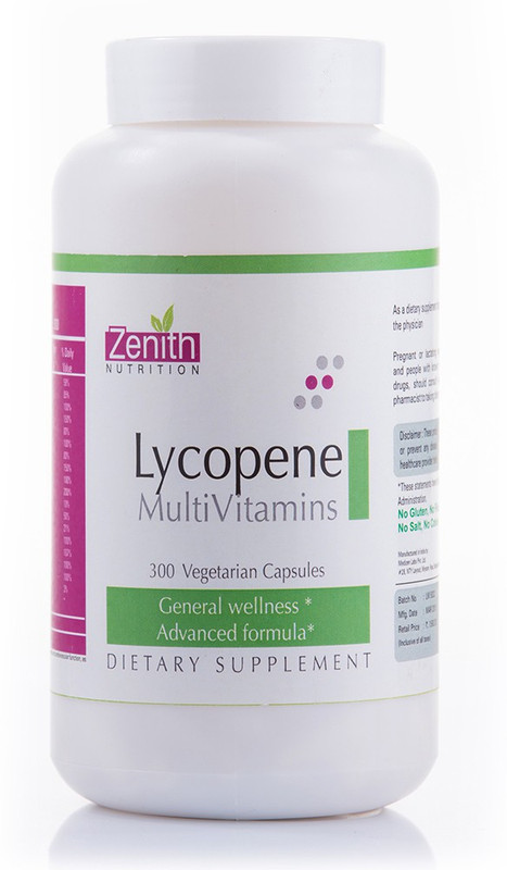 Zenith Nutrition Lycopene(300 No)