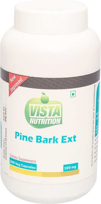 Vista Nutrition Pine Bark Ext(300 No) RS.2520 (33.00% Off) - Flipkart