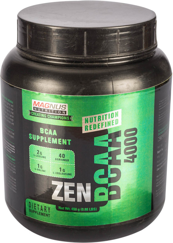 Magnus Nutrition Zen BCAA 4000(400 g) RS.1448 (28.00% Off) - Flipkart
