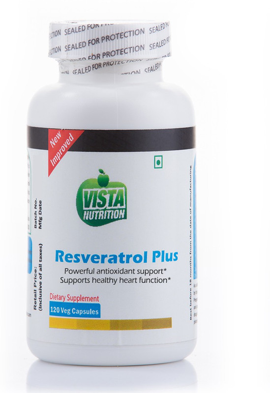 Vista Nutrition Resveratrol Plus(120 No)