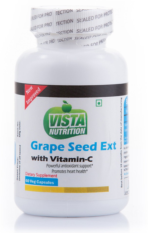 Vista Nutrition Grape seed extract + Vit C(60 No)
