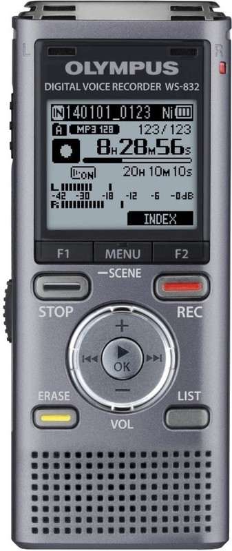 Olympus WS 832 4 GB Voice Recorder