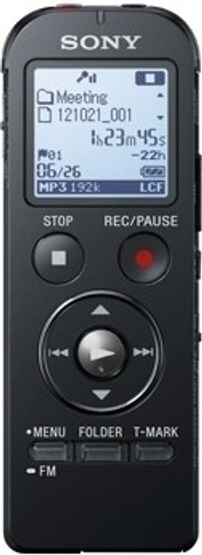 Sony ICD-UX533F/BCE 4 GB Voice Recorder