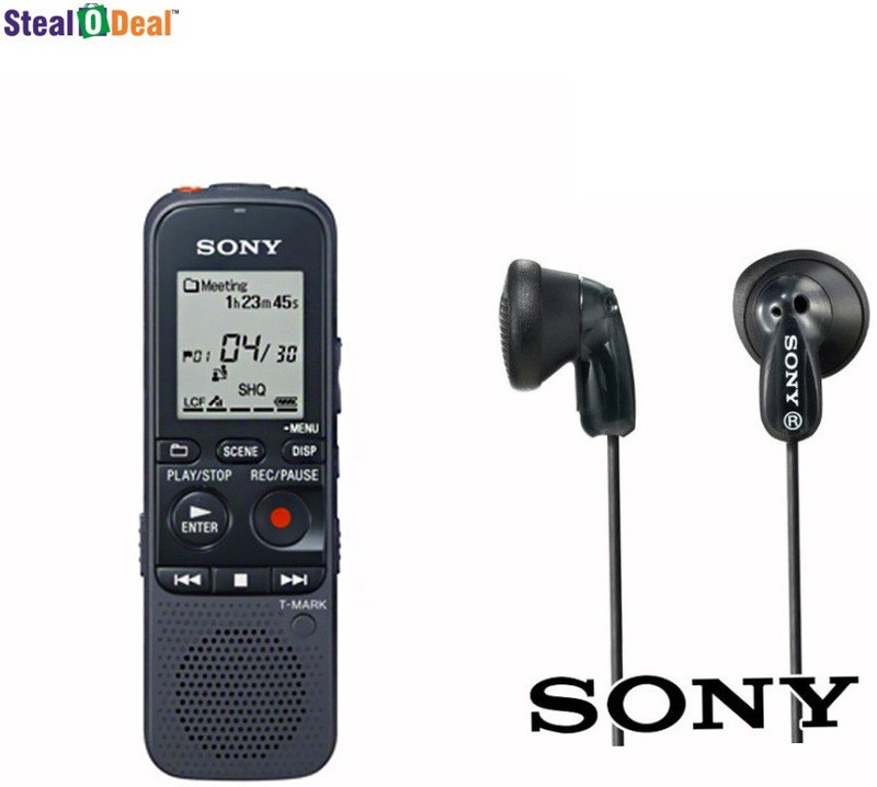 Sony Stealodeal SO-ICD-PX333 4 GB Voice Recorder(2.5 inch Display)