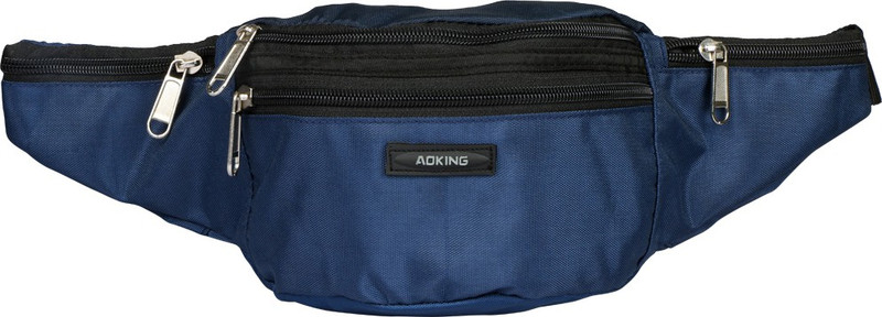 AOKING Blue Travel Waist Pouch(Blue)