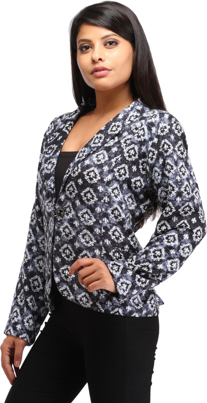 Cottinfab Floral Print Women Waistcoat