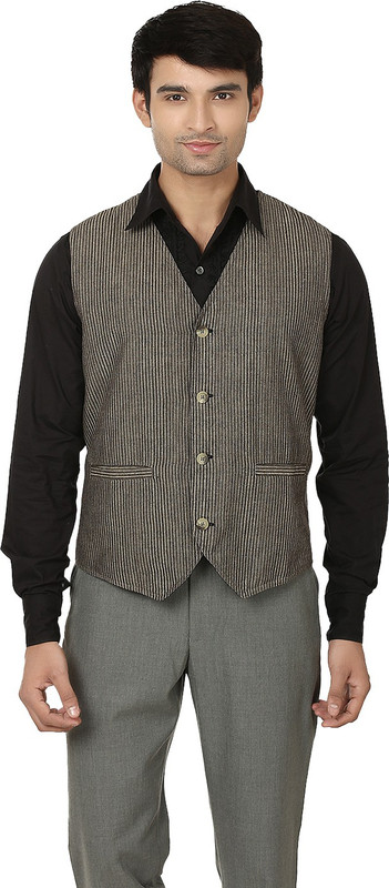 Reevolution Stylish Charm Striped Men Waistcoat
