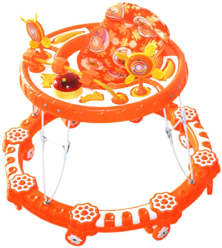 Amardeep Musical Activity Walker(Orange)