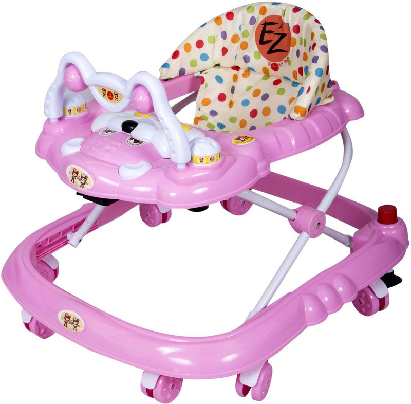 Ez' Playmates Musical Activity Walker(Pink)