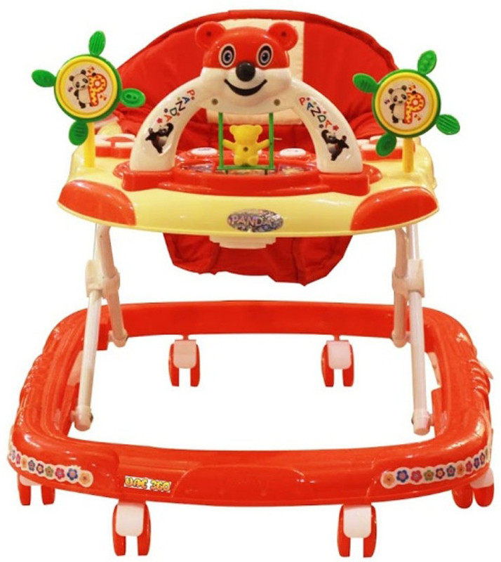 Panda Creation Musical Activity Walker(Red)