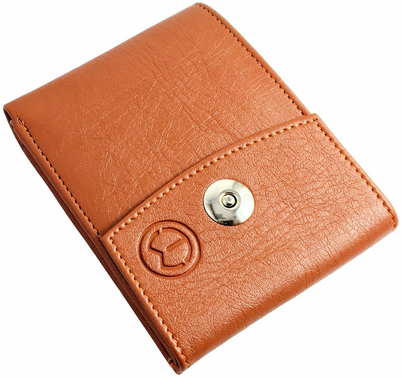 TnW Men Tan Artificial Leather Wallet(6 Card Slots)