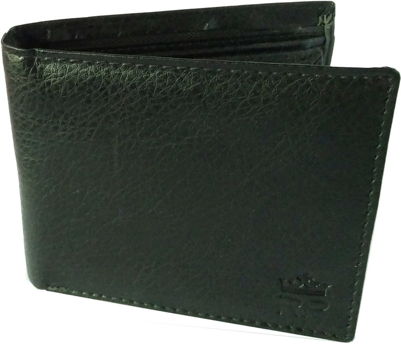REZA PELLIS Men Black Artificial Leather Wallet(8 Card Slots)