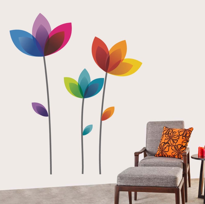 Floral Decals - Bring Summer to your Home - home_decor