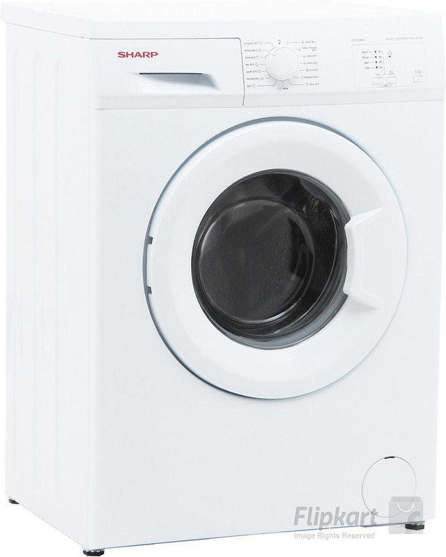 Sharp 5.5 kg Fully Automatic Front Load with In-built Heater(ES-FL55MD)