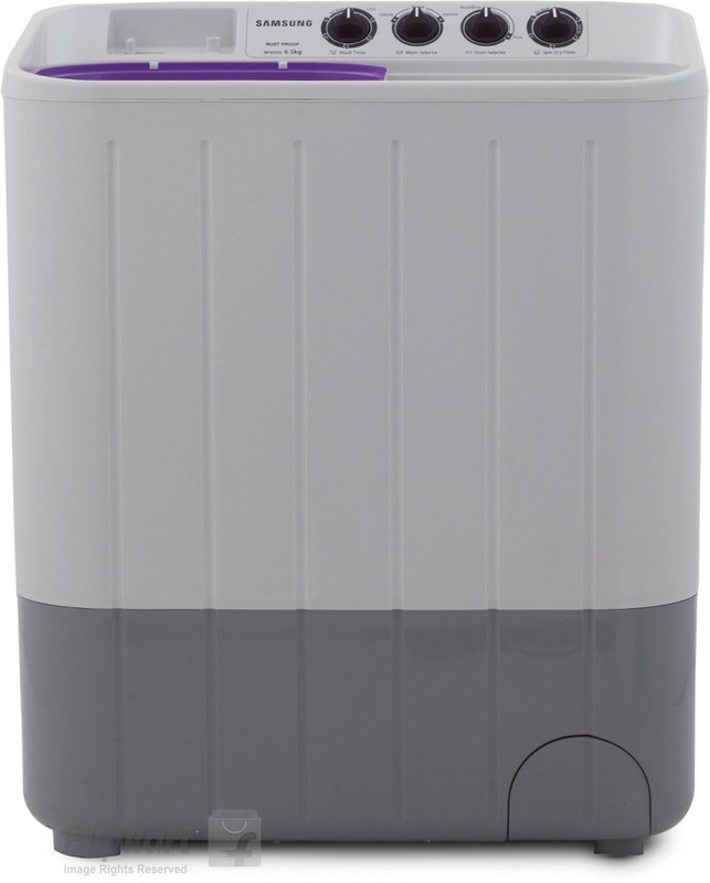 Samsung 6.5 kg Semi Automatic Top Load White(WT655QPNDRP/XTL)
