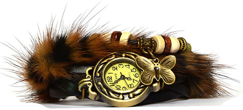 Pourni Fur1200 22 mm Leather Watch Strap(antique) RS.299 (84.00% Off) - Flipkart