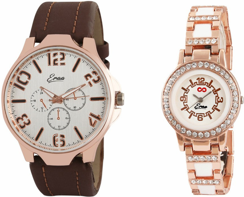 Eraa EMCOM48 Analog Watch - For Couple Eraa EMCOM48 Analog Watch - For Couple
