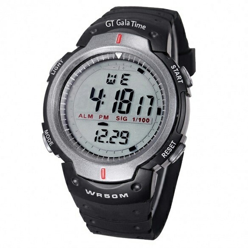 GT Gala Time Waterproof Alarm Sports Digital Watch - For Men & Women