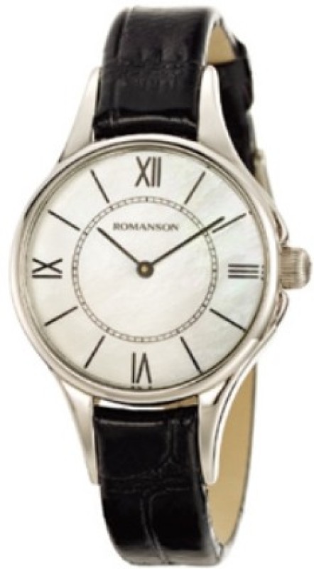 Romanson RL0364LL1WM15B Swiss Quartz Analog Watch - For Women