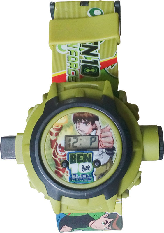 Empatera 21B10PROWT Ben10 Projector Series Digital Watch - For Boys & Girls