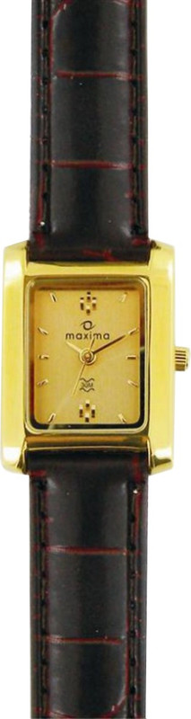 Maxima 22826LMLY Gold Analog Watch - For Women