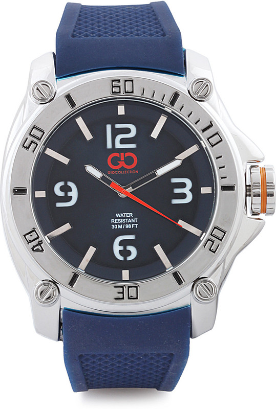 Gio Collection SU-1597-BKDBL Analog Watch - For Men Gio Collection SU-1597-BKDBL Analog Watch - For Men