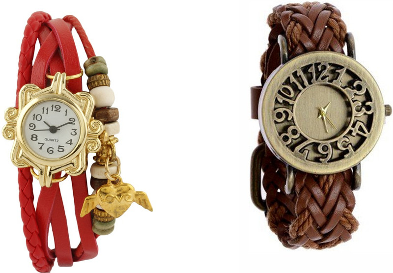 COSMIC RN - 3382 PACK OF 2 WOMEN BRACELET WATCHES Analog Watch - For Women