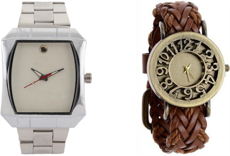 COSMIC DFGH0008 Analog Watch - For Couple