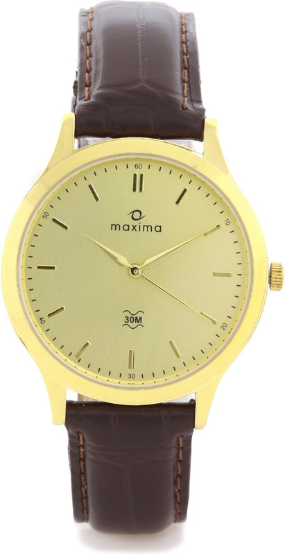 Maxima 32368LMGY Analog Watch - For Men