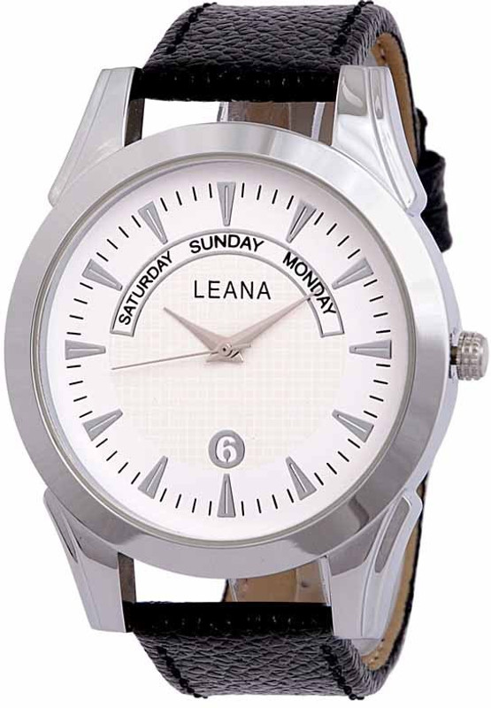 Leana LWW525 Round Analog Watch - For Men