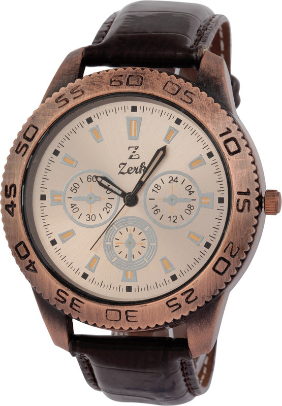 Zerk ZRK-MEN60 Casual Men Analog Watch  - For Men RS.327 (77.00% Off) - Flipkart