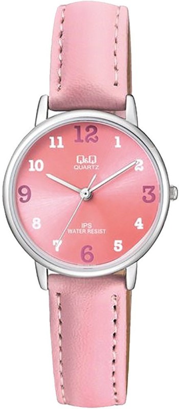 Q&Q QZ01J305Y Ultra Slim IPS Analog Watch - For Women