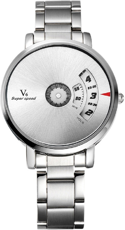 V6 Self Rotating Analog Watch - For Men