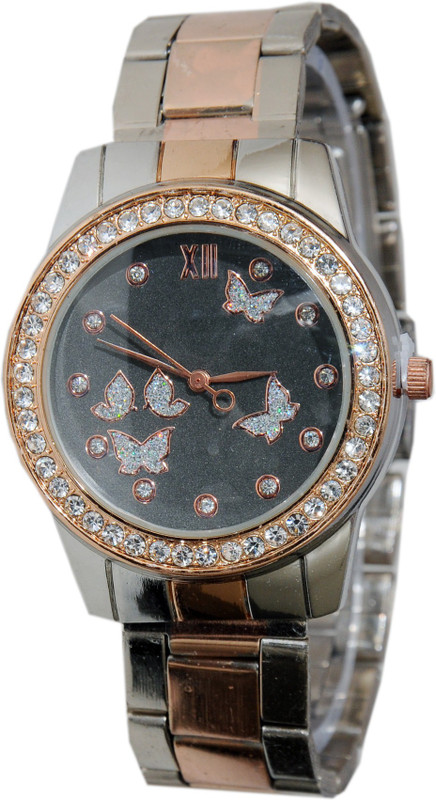Declasse BLACK FIVE SMALL BUTTERFLY Analog Watch - For Women Declasse BLACK FIVE SMALL BUTTERFLY Analog Watch - For Women