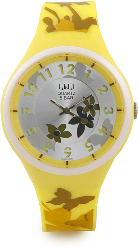 Q&Q GW77J007Y Analog Watch - For Girls