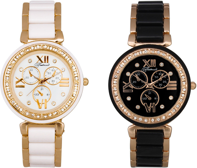 Fleetwood FLW12+FLW19 Combo Analog Watch - For Women