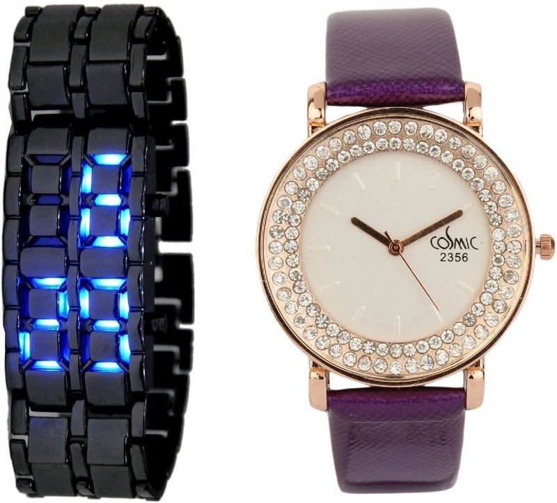 Declasse DIAMOND LED - 0643 DIAMOND LED Analog-Digital Watch - For Men & Women Declasse DIAMOND LED - 0643 DIAMOND LED Analog-Digital Watch - For Men & Women