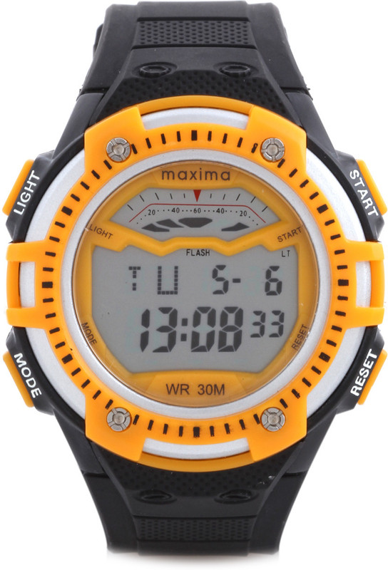 Maxima 28721PPDN Fiber Digital Watch - For Men