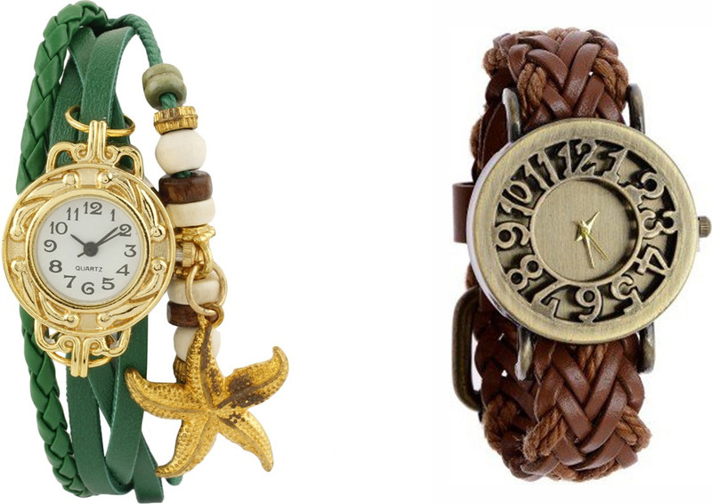 COSMIC NN3432 PACK OF 2 WOMEN BRACELET WATCHES Analog Watch - For Women